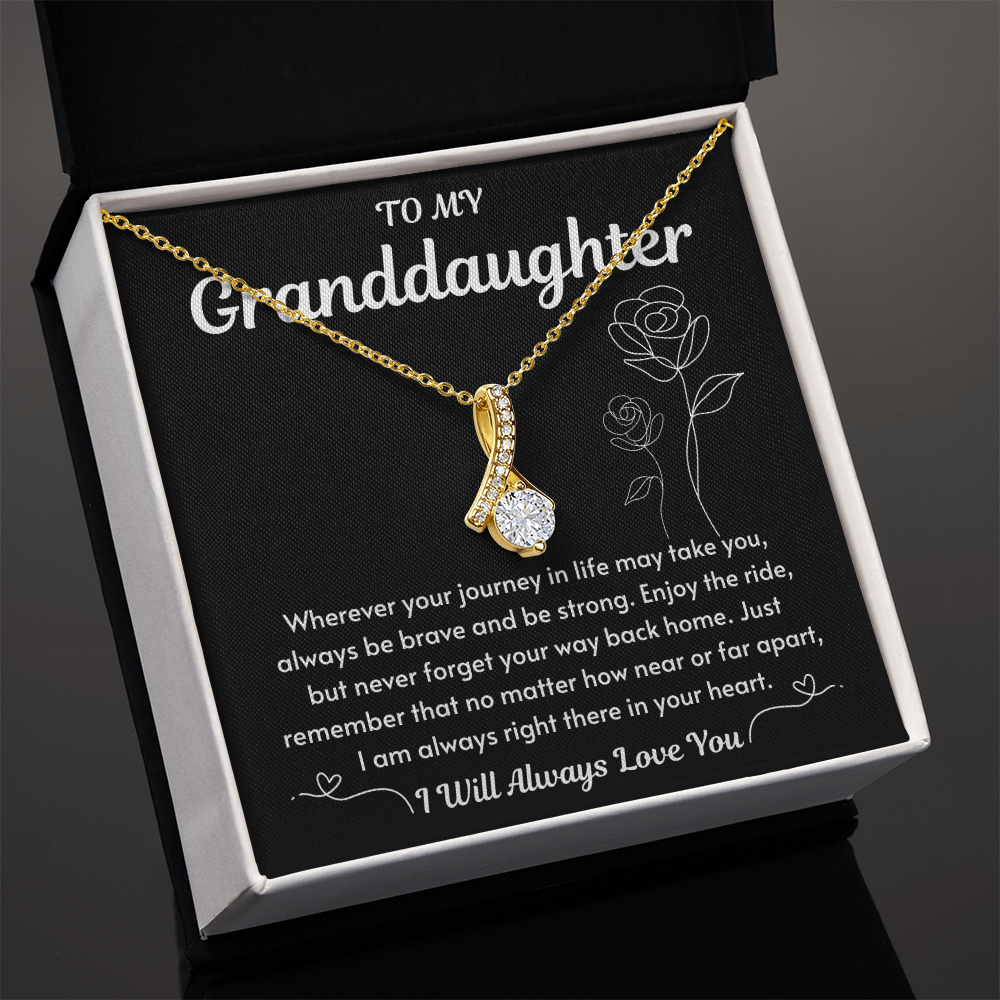 Grandaughter Gift For Her, When she moves, the light follower