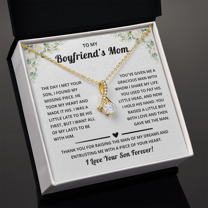 Mother's Day Gift for Boyfriend's Mom With Message Card and Jewelry Box
