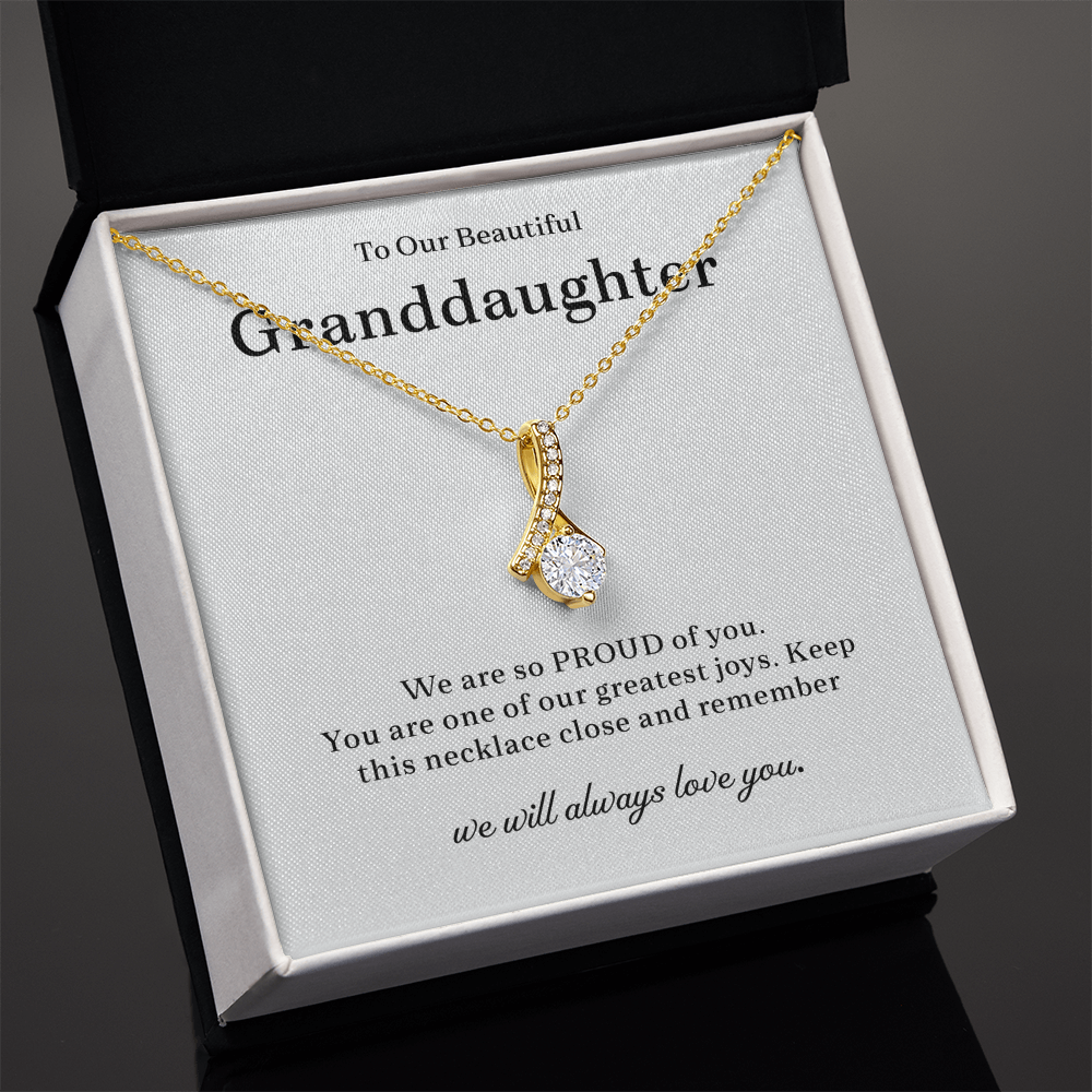 Granddaughter Necklace, Sterling Silver Necklace