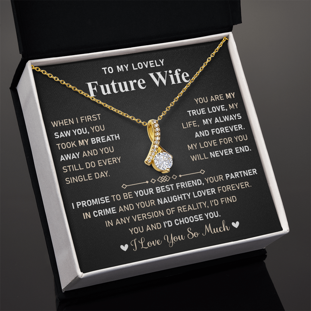 Necklace For My Future Wife - Gold Necklace for women