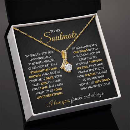 Best Gifts for Soulmate, Necklace With Message Card