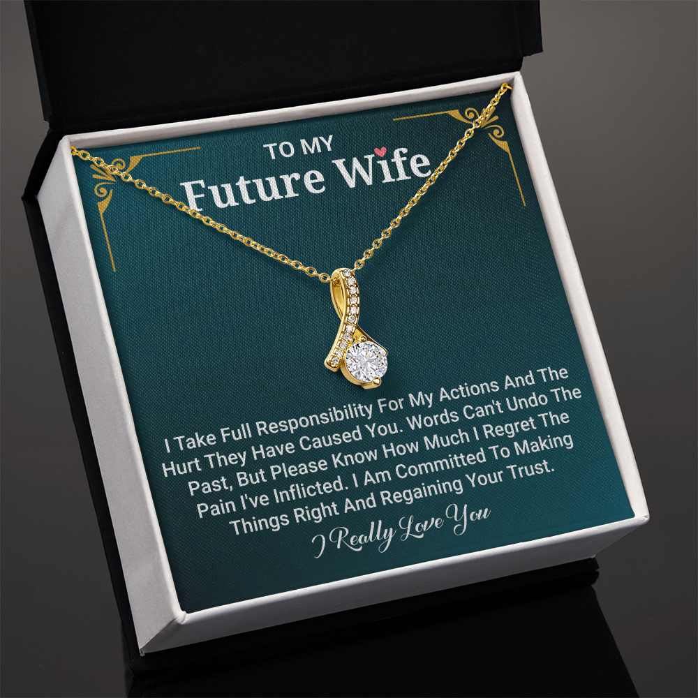 Necklace To My Future Wife - Gift For Her Birthday