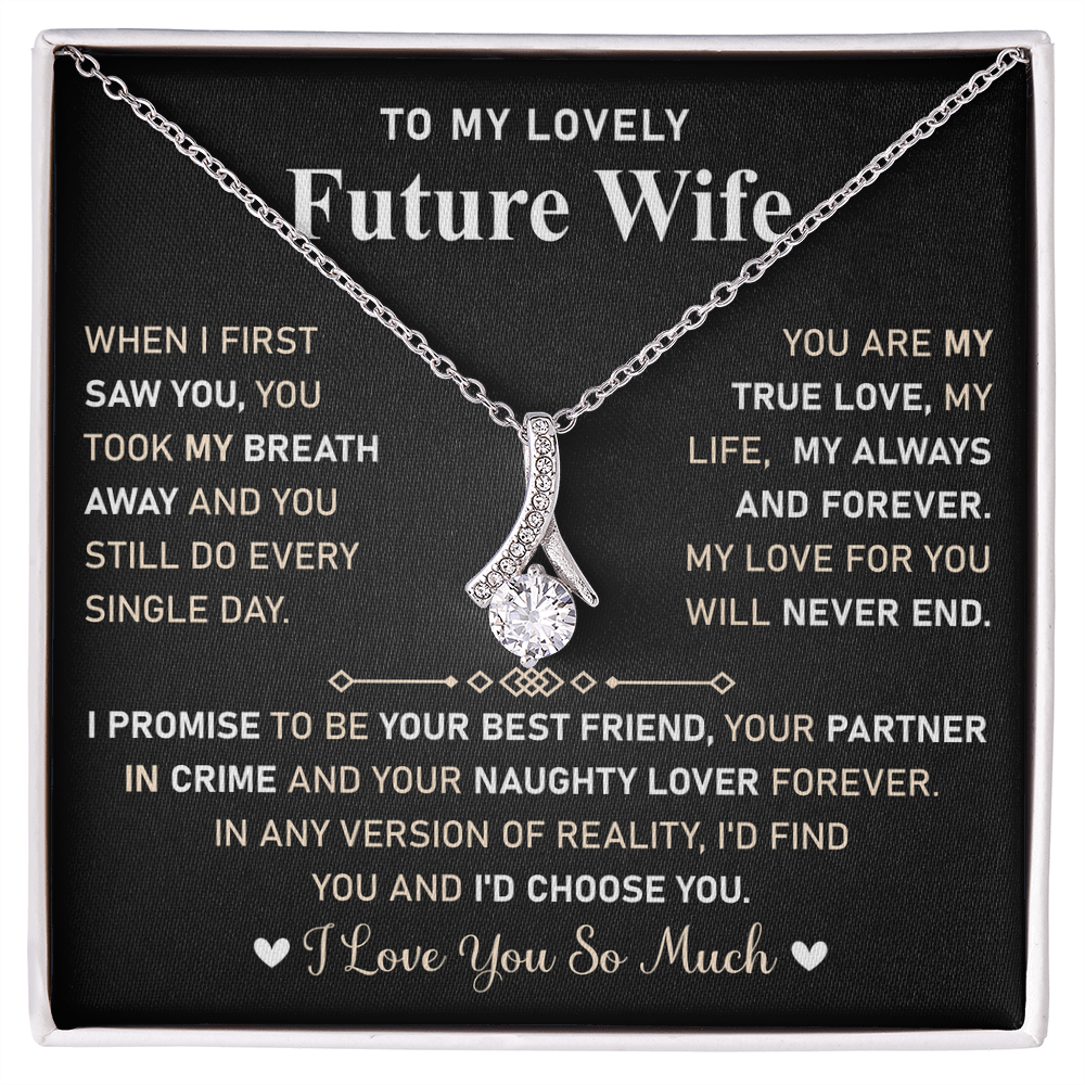 Necklace For My Future Wife - Gold Necklace for women