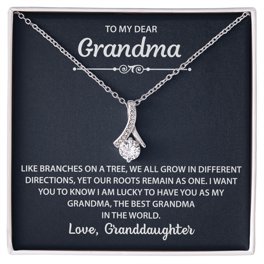 Pendant Necklaces To Granny- Unique Present For Grandma