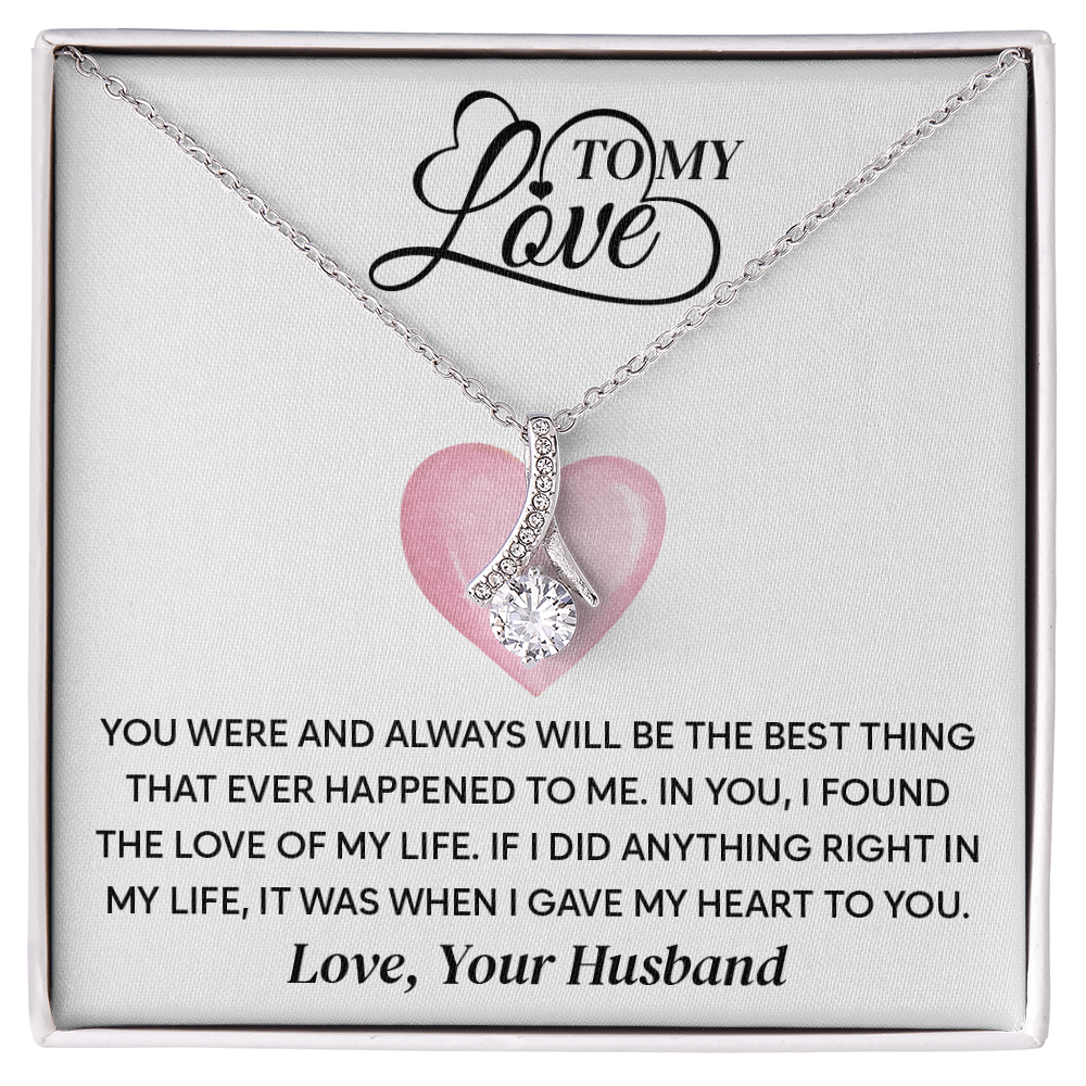 Christmas Gifts for Wife, Alluring Beauty Necklace for Wife