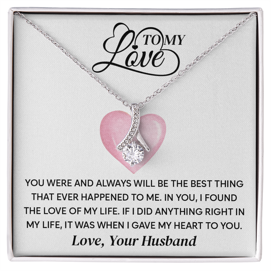 Christmas Gifts for Wife, Alluring Beauty Necklace for Wife
