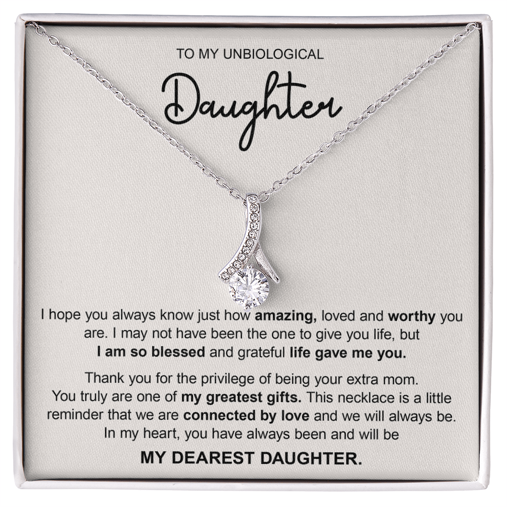Necklace For Stepdaughter, Gifts from Stepdad or Stepmom