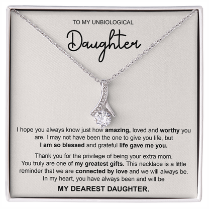 Necklace For Stepdaughter, Gifts from Stepdad or Stepmom