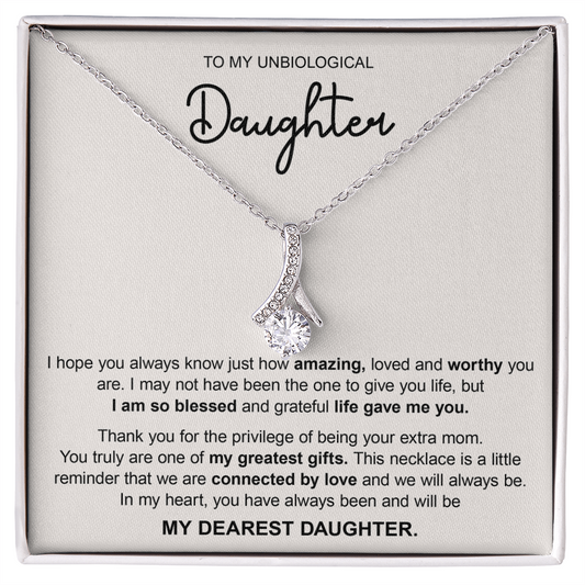 Necklace For Stepdaughter, Gifts from Stepdad or Stepmom