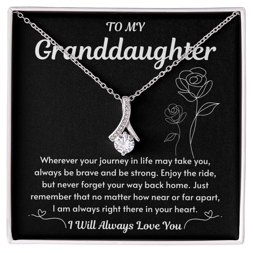Grandaughter Gift For Her, When she moves, the light follower
