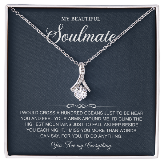 Jewelry to My Soulmate, Wedding Anniversary Gifts for Her