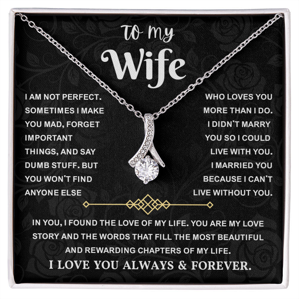 Valentine Gifts for Wife, When Your Wife Wears It, She Radiates Pure Love