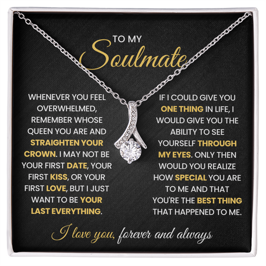Best Gifts for Soulmate, Necklace With Message Card