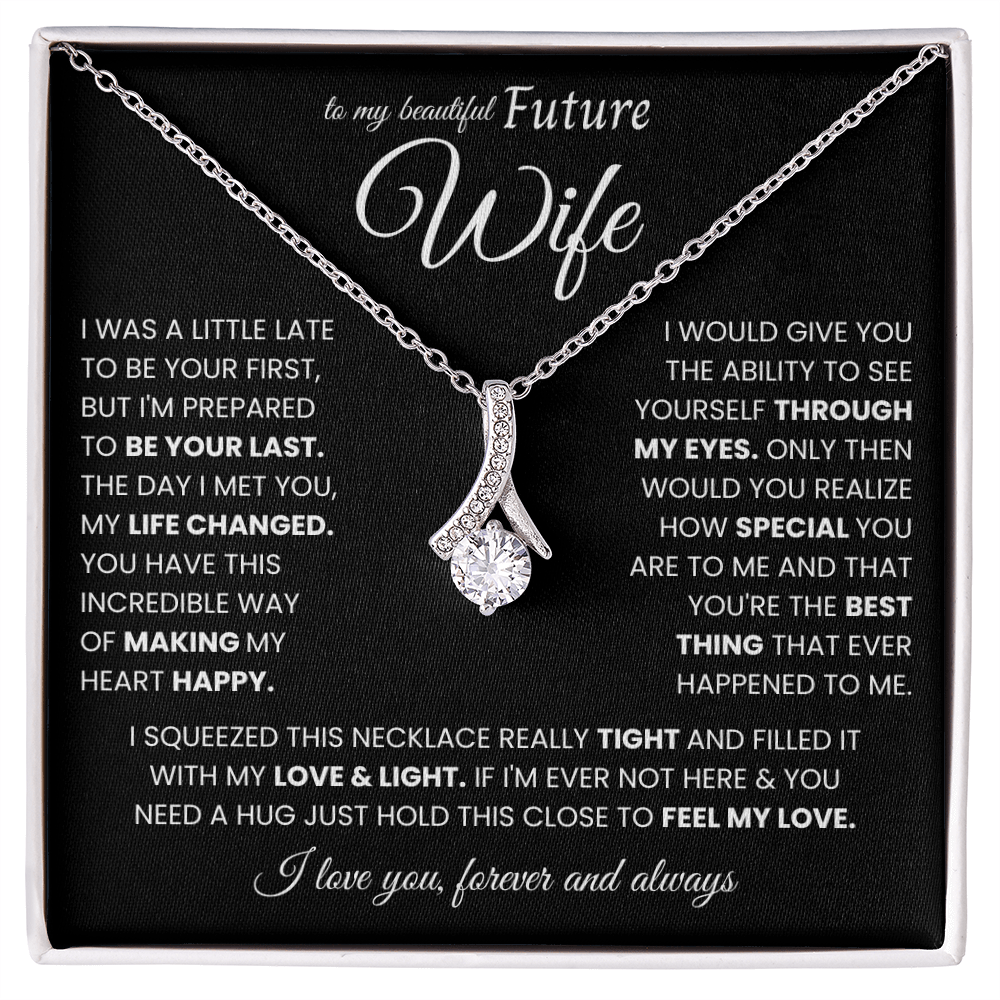 Future Wife Necklace,Without Any Doubt, You Are My Perfect Match