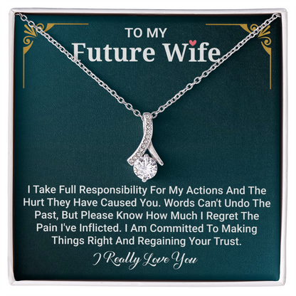 Necklace To My Future Wife - Gift For Her Birthday