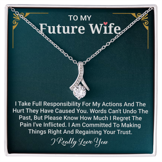 Necklace To My Future Wife - Gift For Her Birthday