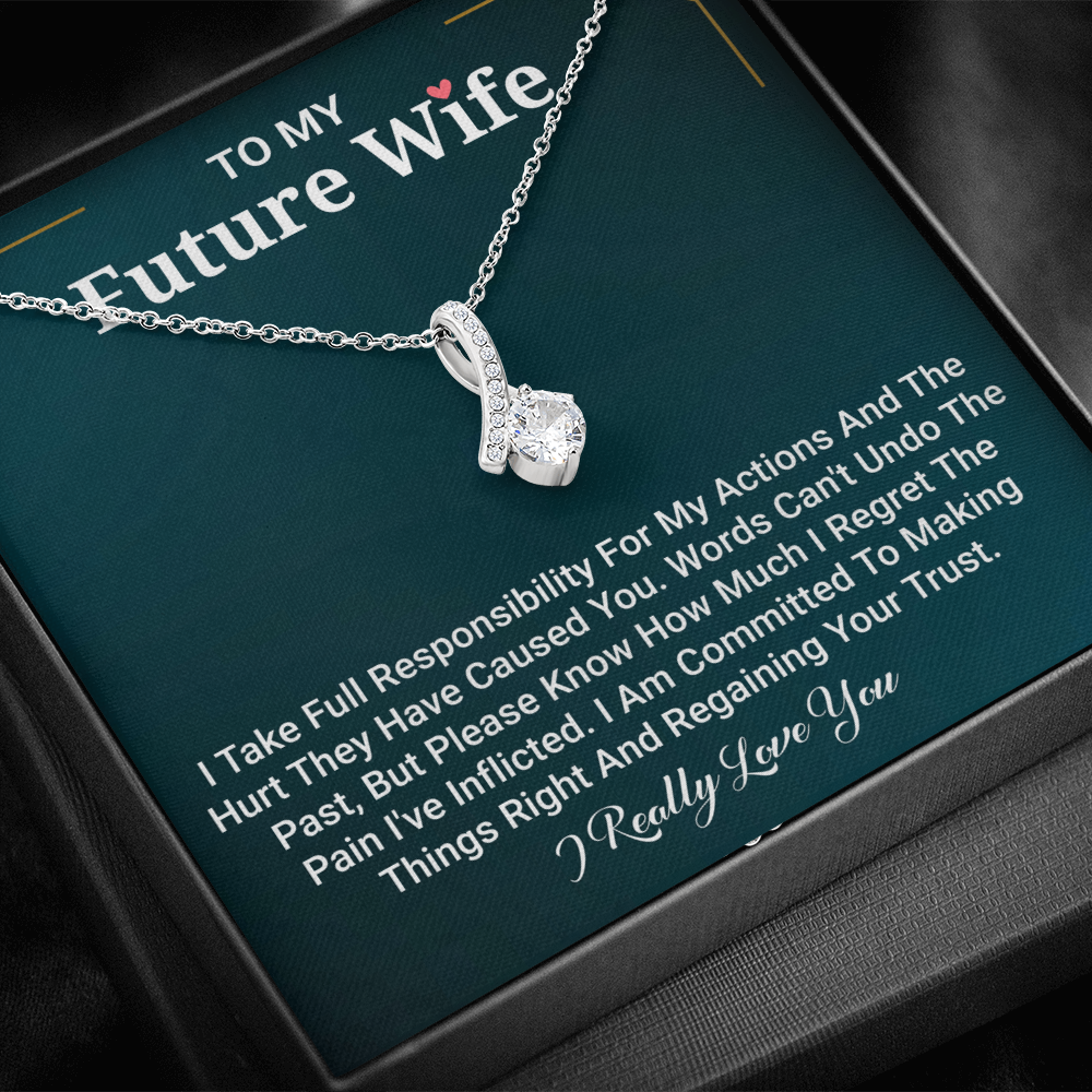 Necklace To My Future Wife - Gift For Her Birthday