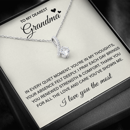To My Grandma Jewelry - Beautiful Necklace from granddaughter