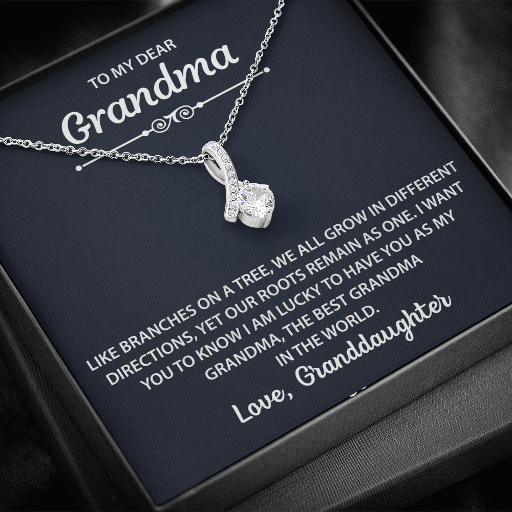 Pendant Necklaces To Granny- Unique Present For Grandma