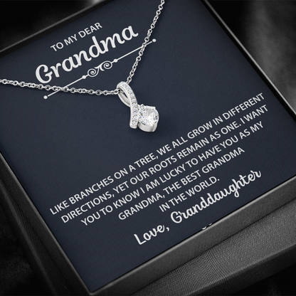 Pendant Necklaces To Granny- Unique Present For Grandma