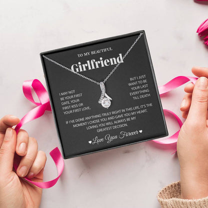 Girlfriend Necklace - I May Not Be Your First Date