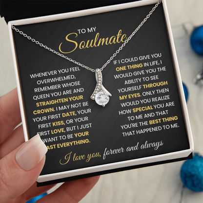Best Gifts for Soulmate, Necklace With Message Card