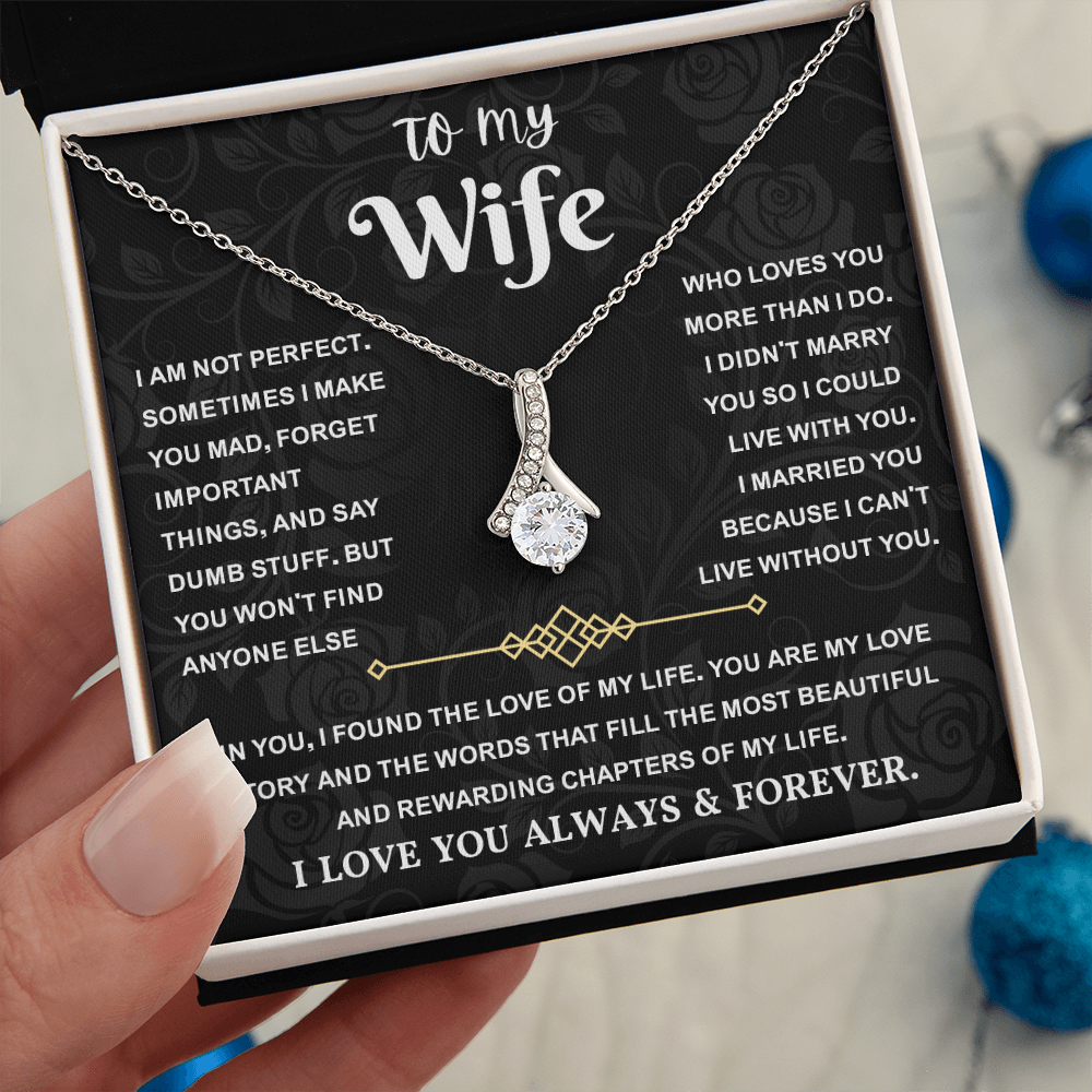 Valentine Gifts for Wife, When Your Wife Wears It, She Radiates Pure Love