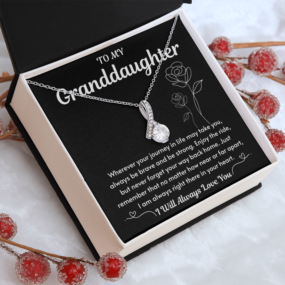 Grandaughter Gift For Her, When she moves, the light follower