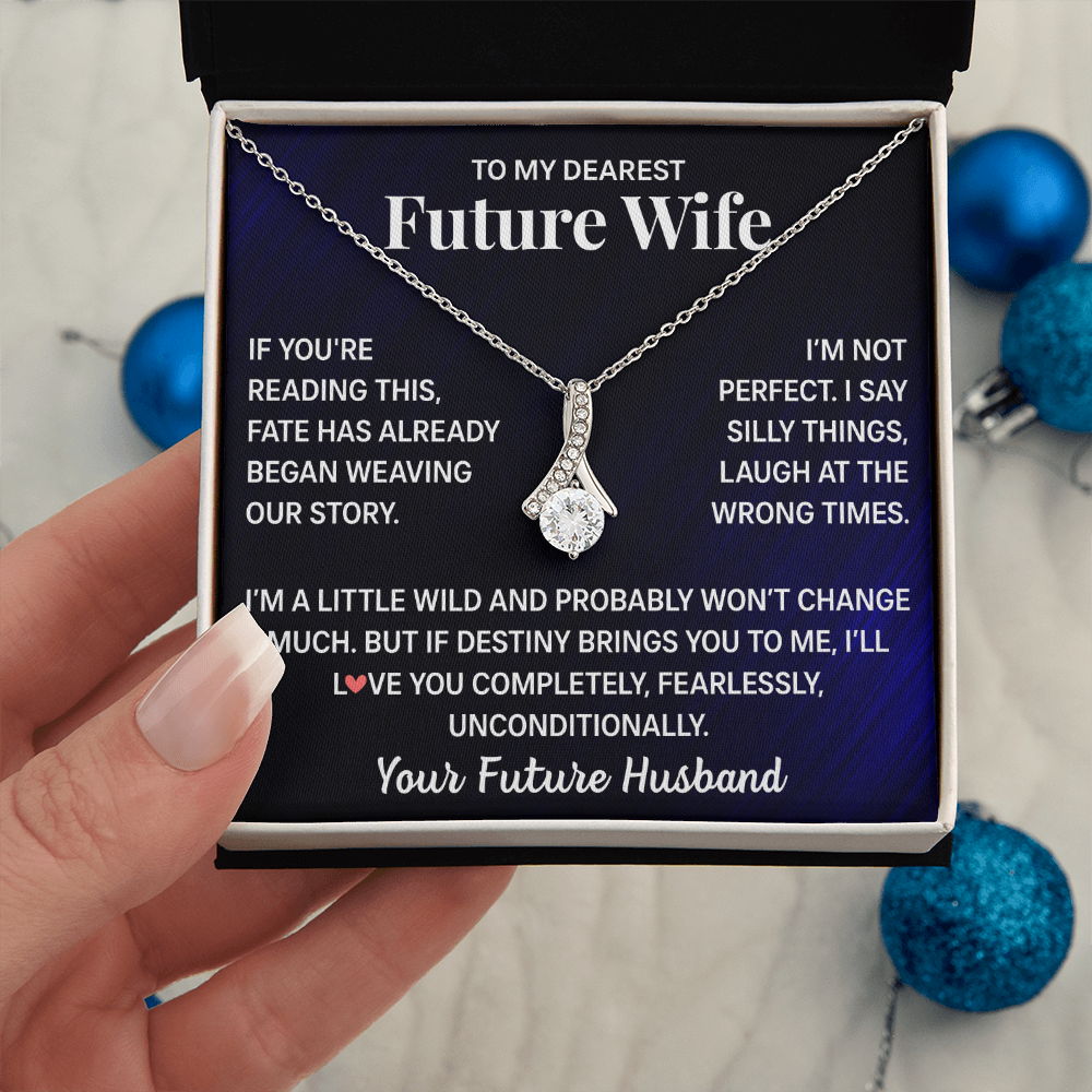 To My Future Wife Necklace - Beauty Necklaces For Girlfriend
