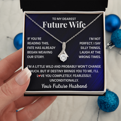 To My Future Wife Necklace - Beauty Necklaces For Girlfriend