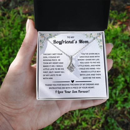 Mother's Day Gift for Boyfriend's Mom With Message Card and Jewelry Box