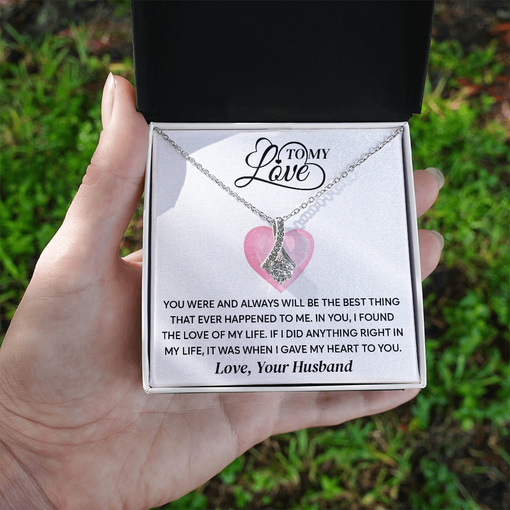 Christmas Gifts for Wife, Alluring Beauty Necklace for Wife