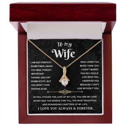 Valentine Gifts for Wife, When Your Wife Wears It, She Radiates Pure Love