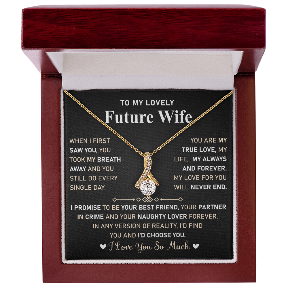Necklace For My Future Wife - Gold Necklace for women