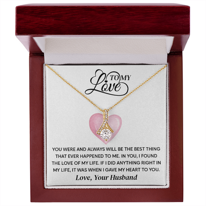 Christmas Gifts for Wife, Alluring Beauty Necklace for Wife