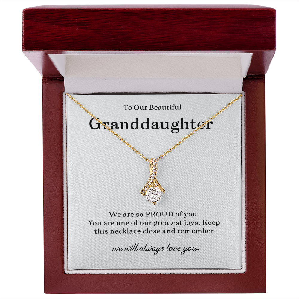 Granddaughter Necklace, Sterling Silver Necklace