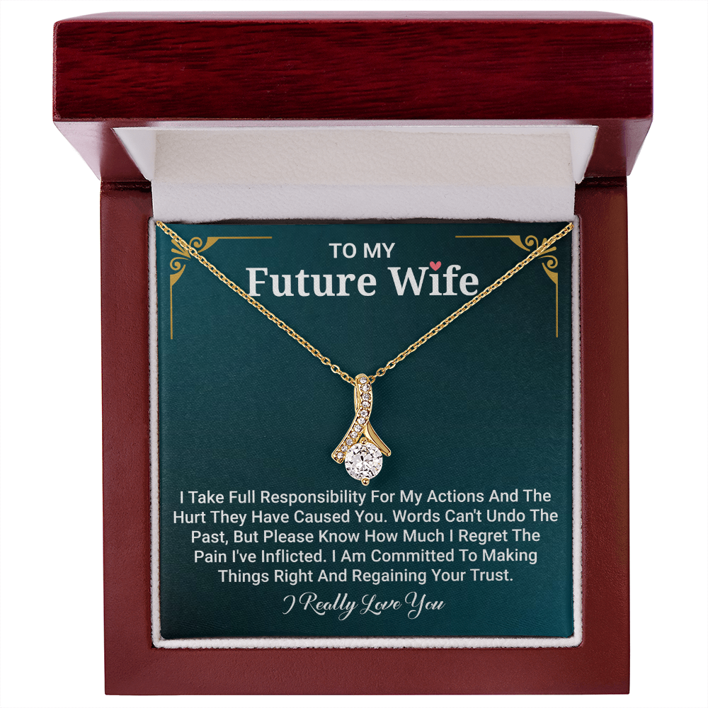 Necklace To My Future Wife - Gift For Her Birthday