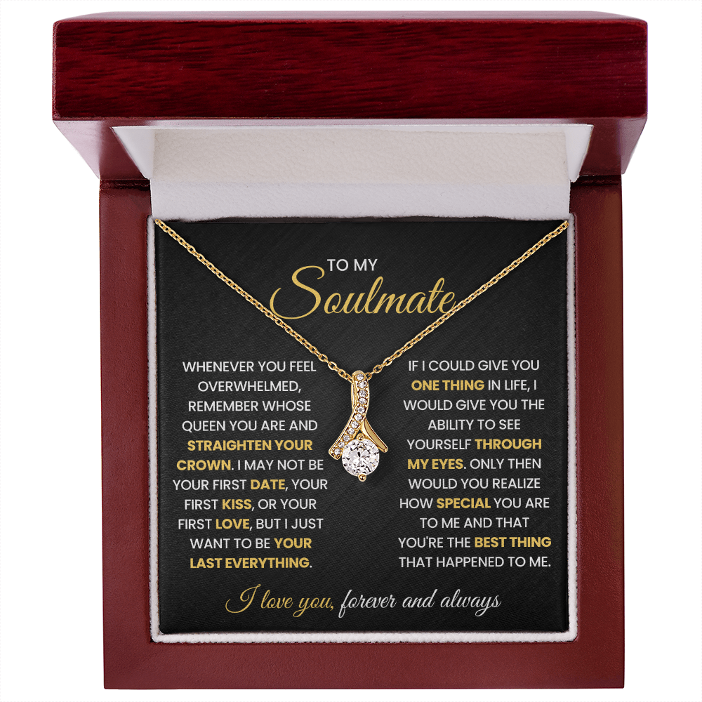 Best Gifts for Soulmate, Necklace With Message Card