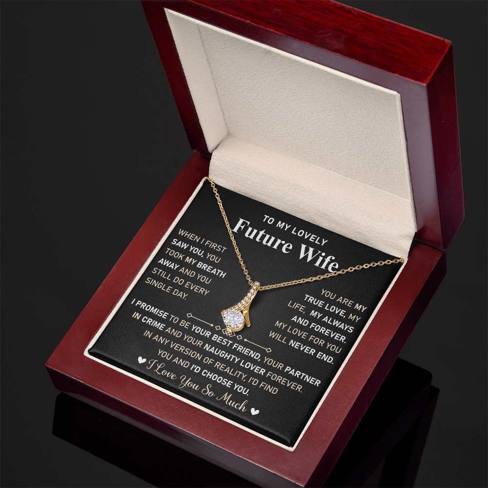 Necklace For My Future Wife - Gold Necklace for women