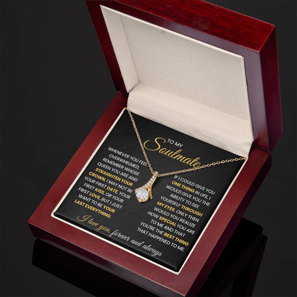 Best Gifts for Soulmate, Necklace With Message Card