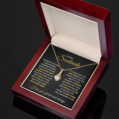 Best Gifts for Soulmate, Necklace With Message Card
