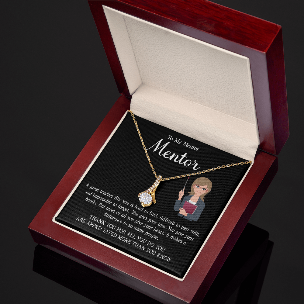 Teacher Birthday Christmas Gifts, Alluring Beauty Necklace