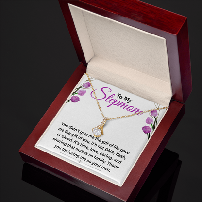 A Excellent Necklace with Heartfelt message and in a eye-catching gift box