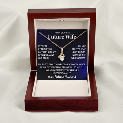 To My Future Wife Necklace - Beauty Necklaces For Girlfriend