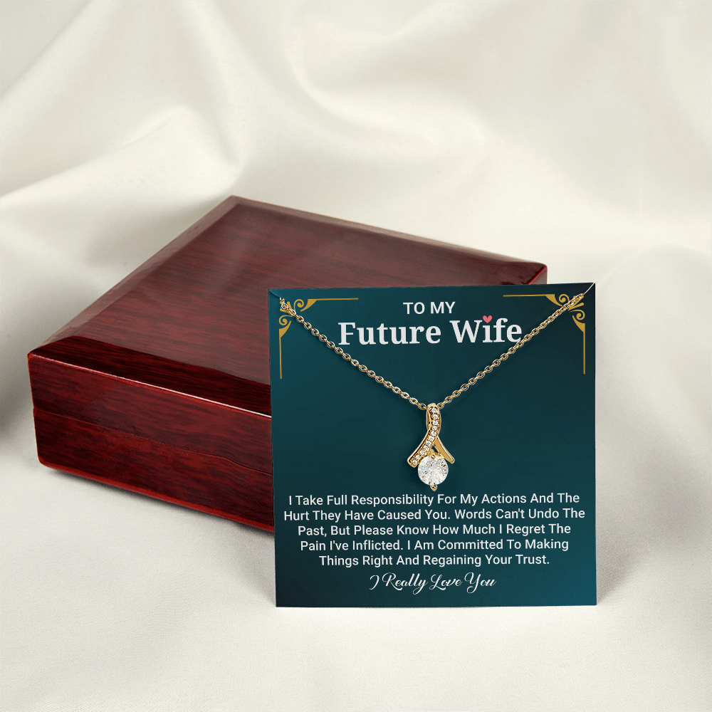 Necklace To My Future Wife - Gift For Her Birthday