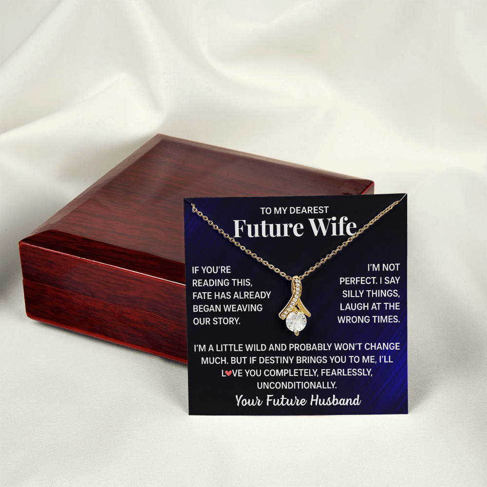To My Future Wife Necklace - Beauty Necklaces For Girlfriend