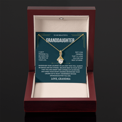 To My Granddaughter Necklace, Necklaces for Granddaughters