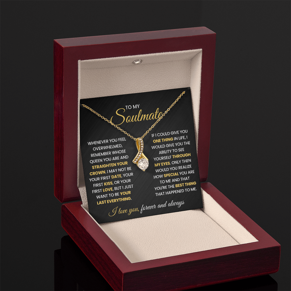 Best Gifts for Soulmate, Necklace With Message Card