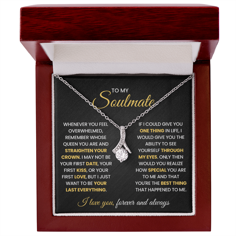 Best Gifts for Soulmate, Necklace With Message Card