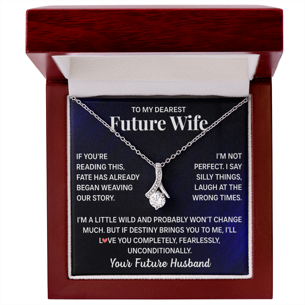 To My Future Wife Necklace - Beauty Necklaces For Girlfriend